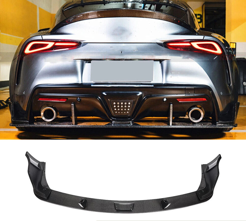 Toyota Supra GR A90 2019-2022 Carbon Fiber Car Rear Diffuser