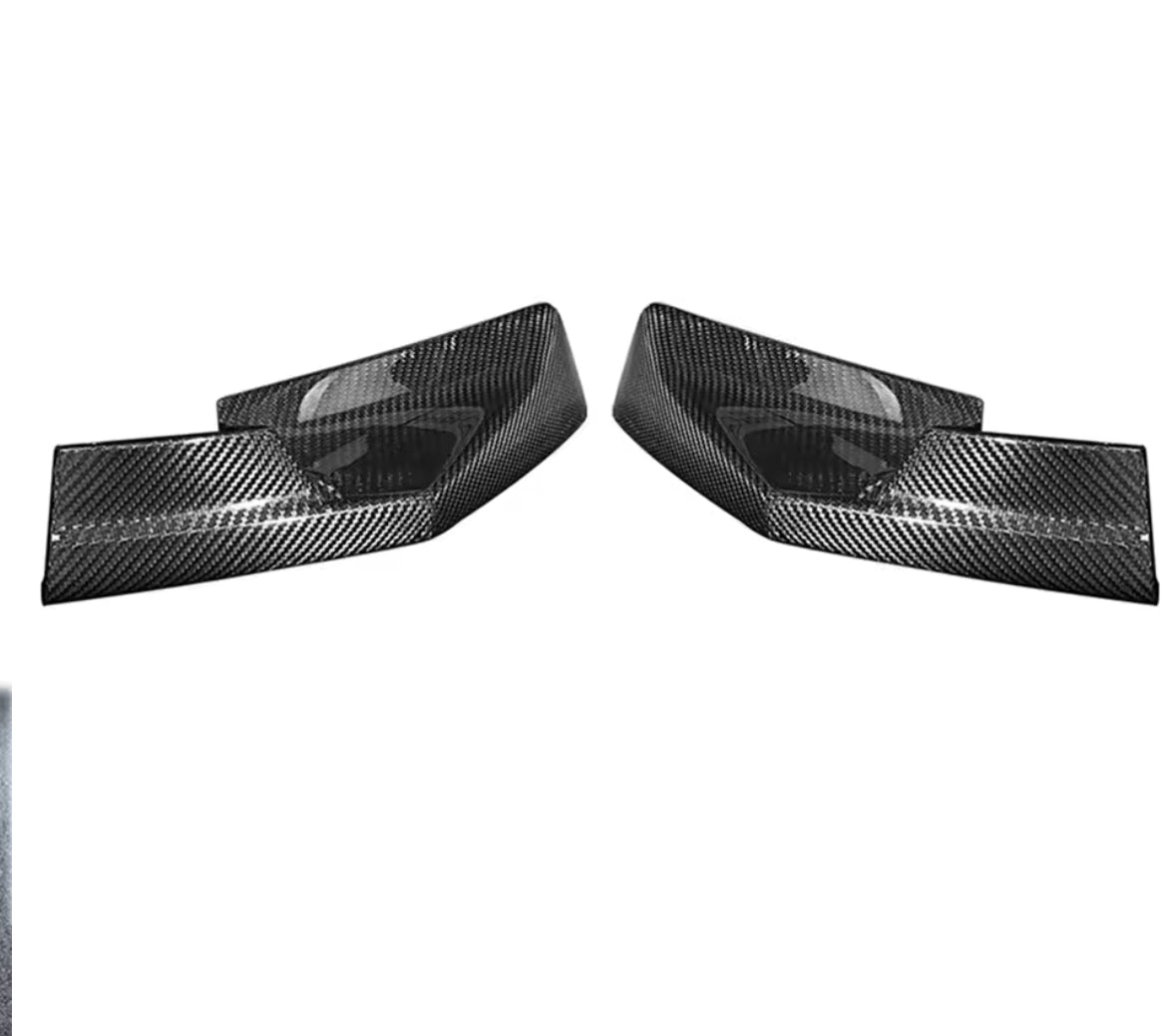 BMW 3 Series 4 Series G80 G82 G83 M3 M4 Dry Carbon Fiber Front Lip MP Style Bumper Splitter 2021+