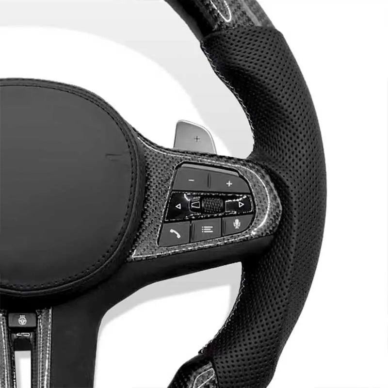 Carbon Car Steering Wheel Assembly Full Set