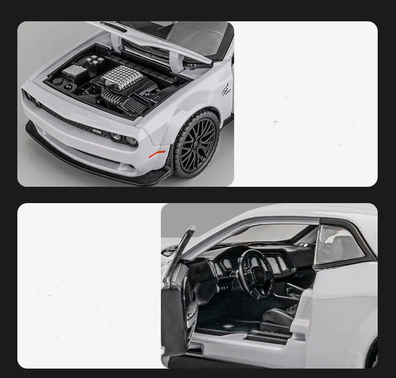 1:32 Alloy Dodge Challenger Hellcat Redeye