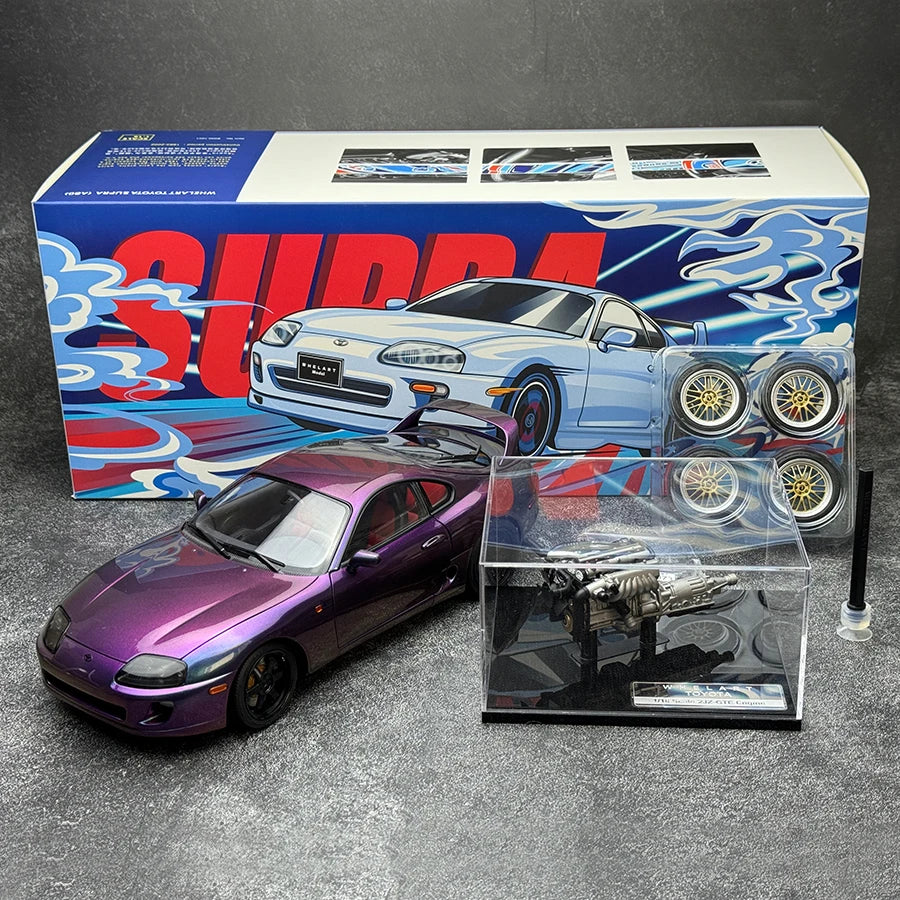 1:18 for Toyota A80 Supra Car model