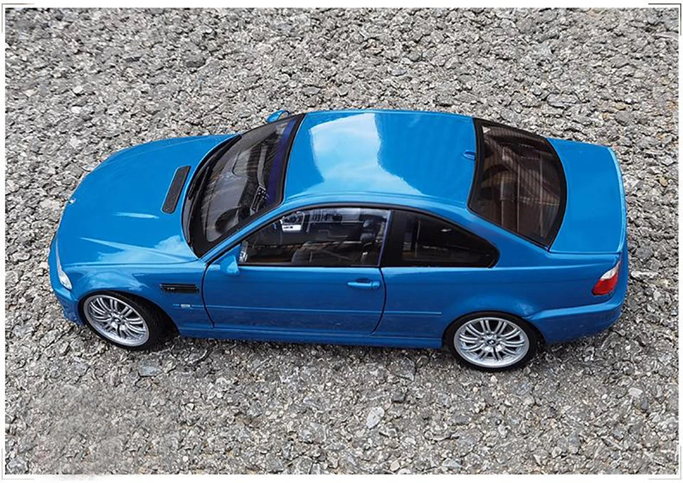 1:18  E46 M3- LAGUNA BLUE-2000