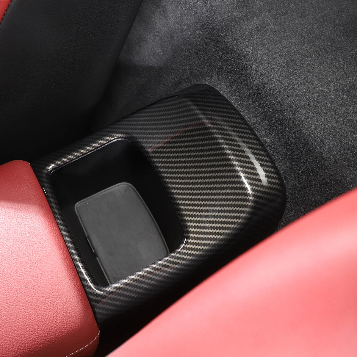 Toyota GR Supra MK5 A90 2019-2023 ABS Carbon Fiber Car Armrest Box