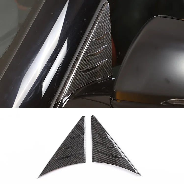 Toyota Supra 2019-22  Side Triangular Spoiler Trim Carbon Fiber