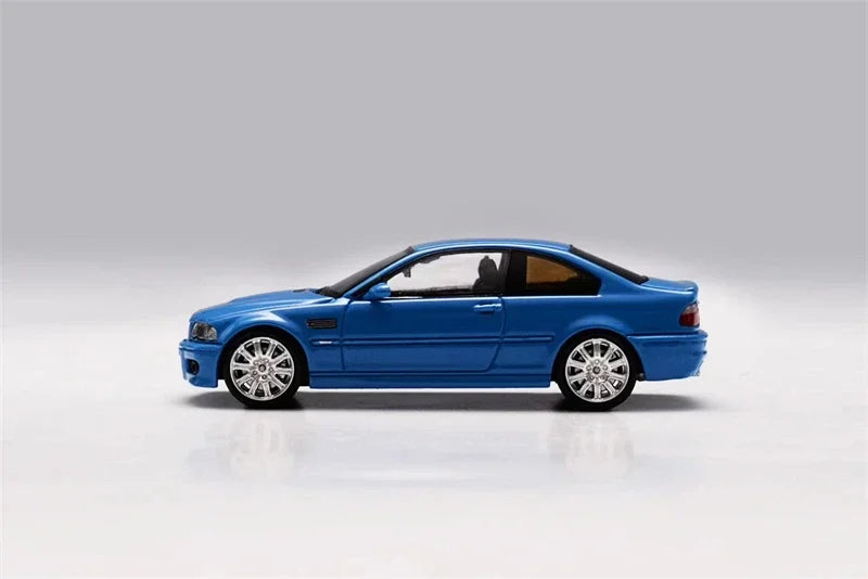 1:64 E46 M3 CSL Blue / Silver Diecast Model Car