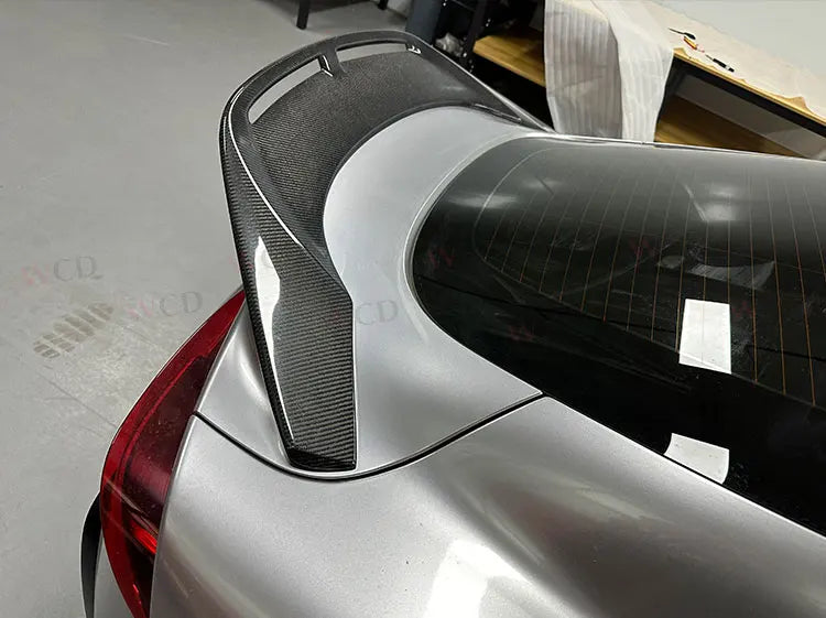 GR Toyota Supra A90 MK5 2019 +  Real Carbon Fiber Carbon Fiber Rear Spoiler Tail Wing