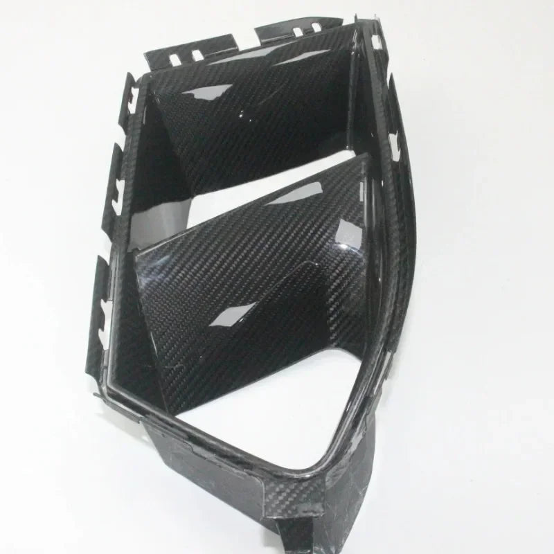 BMW G80 G82 G83 M3 M4 2021+ Dry Carbon Fiber Front Bumper Fog Light Cover MP Style Air Vent Cover Trim Outlet Intake