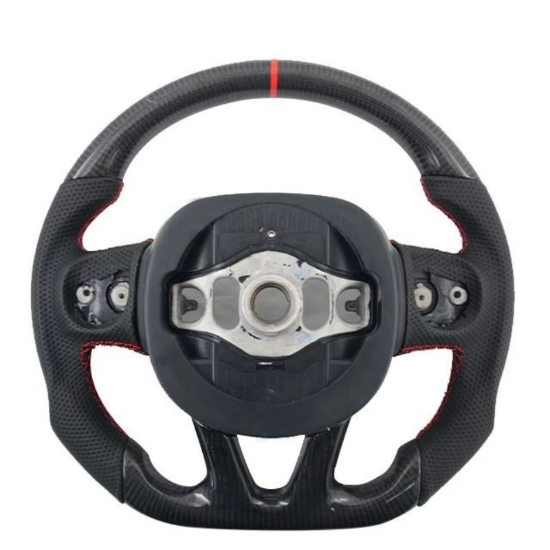 2015 - 2022 Challenger/Charger Hellcat Real Carbon Fiber Steering Wheel