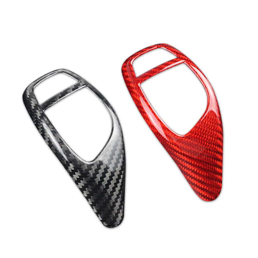 BMW Carbon Fiber Car Gear Shift Knob Cover Trim