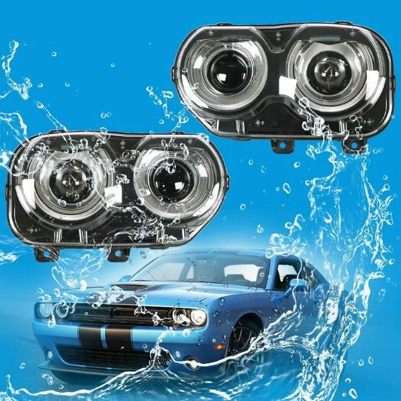 2015-2021 Dodge Challenger Headlamps Left+Right Side