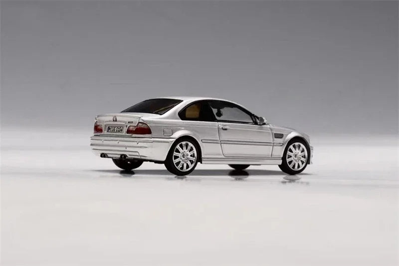 1:64 E46 M3 CSL Blue / Silver Diecast Model Car