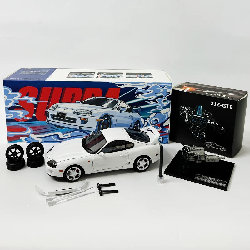 1:18 for Toyota A80 Supra Car model