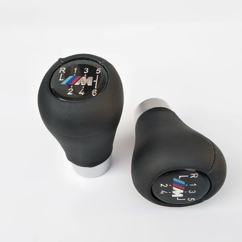 BMW Leather Car Gear Shift Knob 5/6