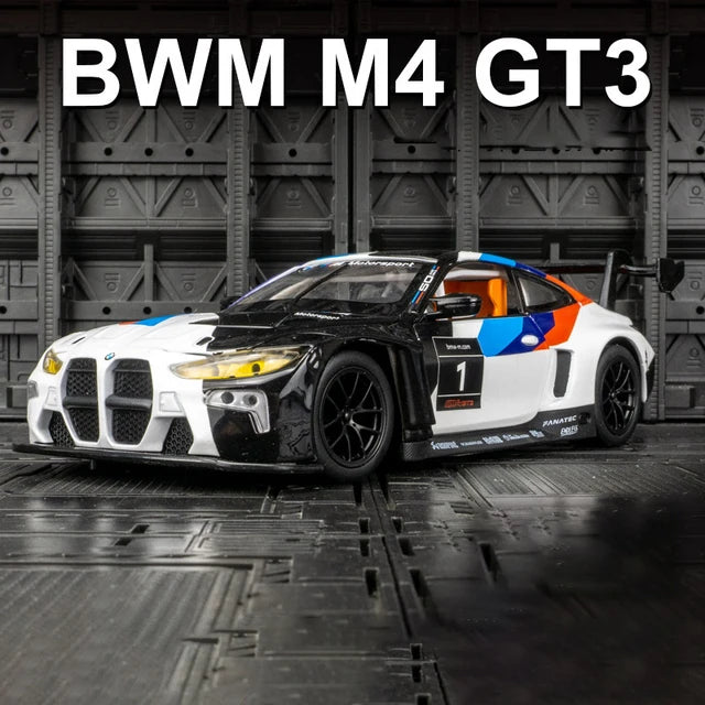 1:24 BMW M4 GT3 Alloy Sports Car Model