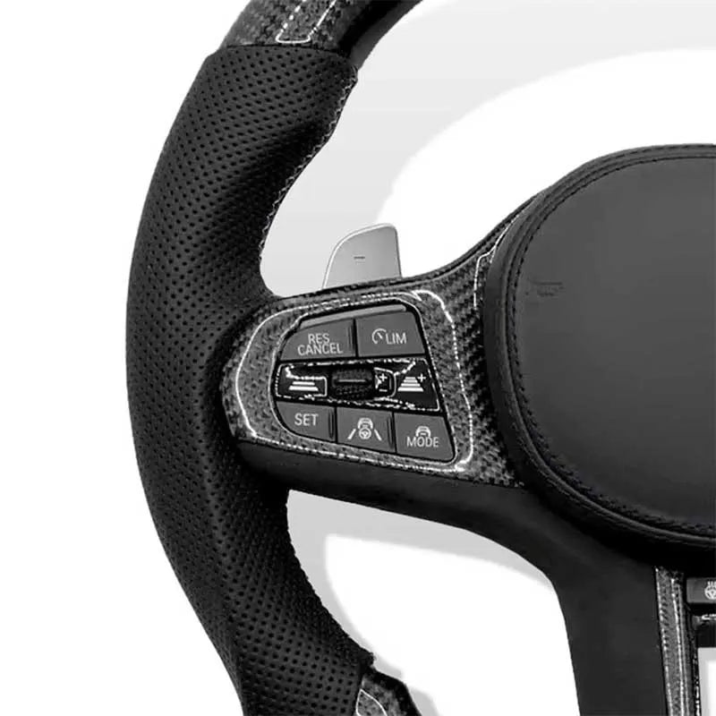 Carbon Car Steering Wheel Assembly Full Set