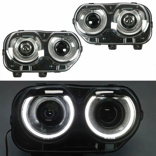 2015-2021 Dodge Challenger Headlamps Left+Right Side