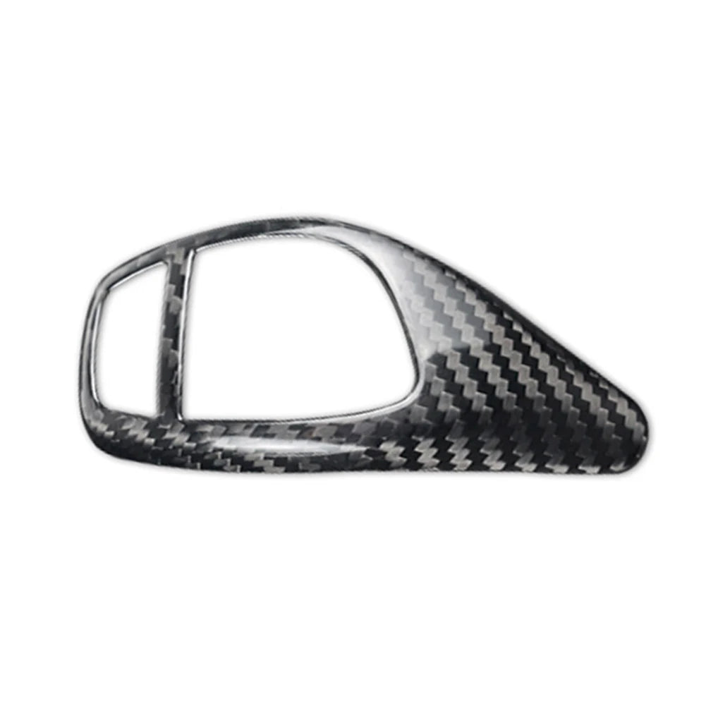 BMW Carbon Fiber Car Gear Shift Knob Cover Trim