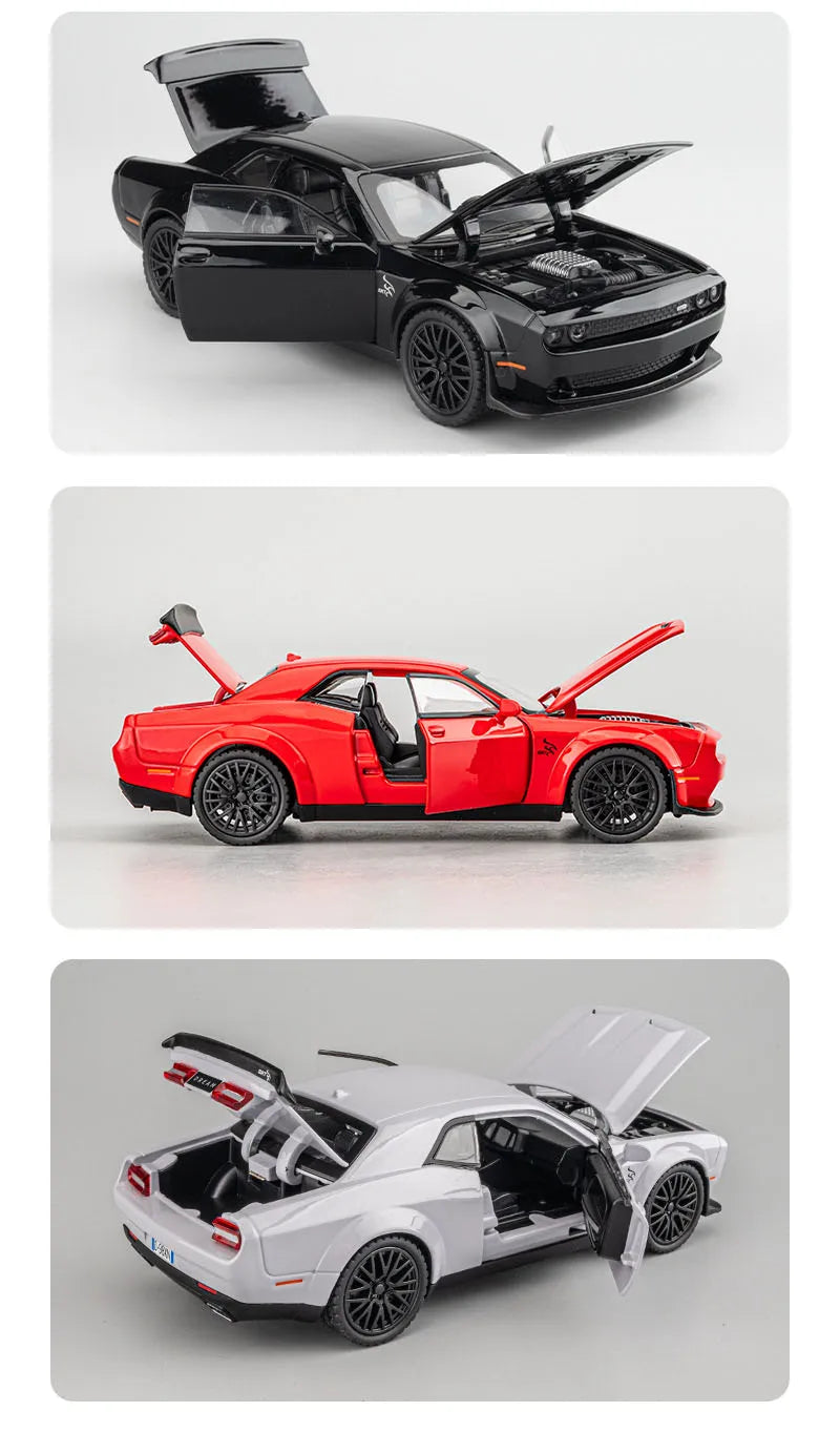 1:32 Alloy Dodge Challenger Hellcat Redeye