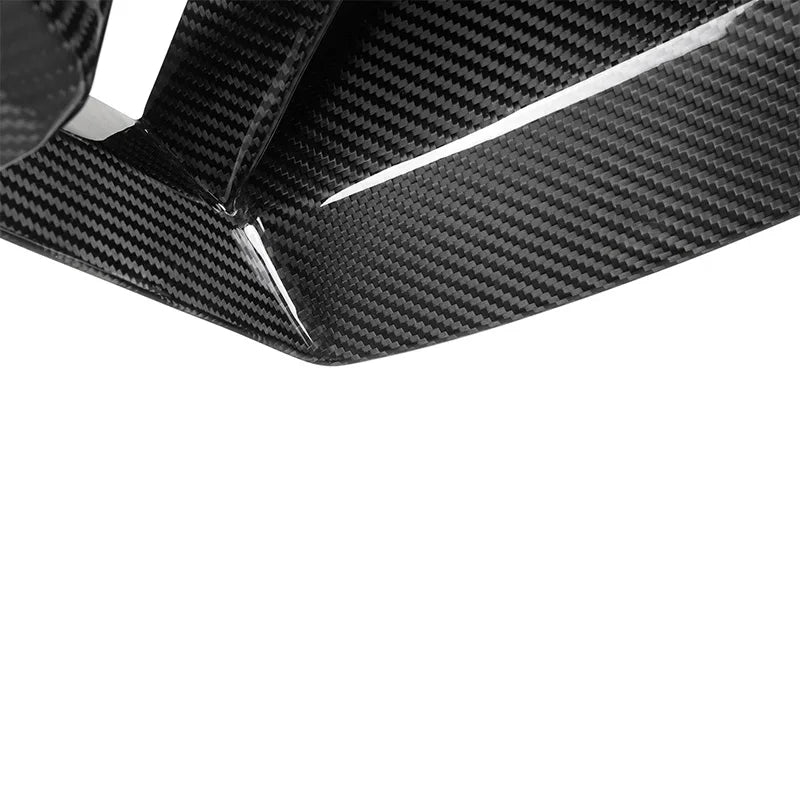 BMW M2 G87 2023-IN MP Style Fog lamp Grill Dry Carbon Fiber Front Bumper Air Intake Vent Cover Trims Cover