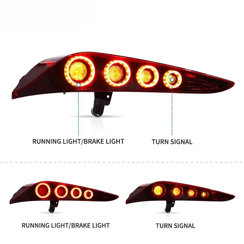 VLAND Factory Full LED Tail Lights For GR Supra 2019-UP 5th Gen (Model Code J29/DB A90/A91)