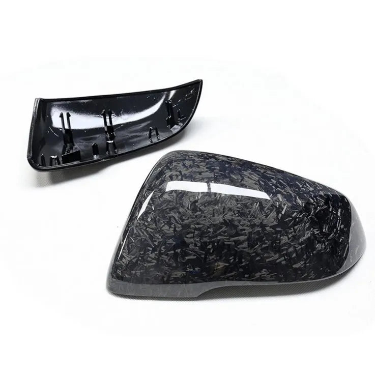 Toyota GR Supra A90 Replacement Forged Carbon Fiber Car Exterior Rear View Mirror Cover Caps Shell Clip On