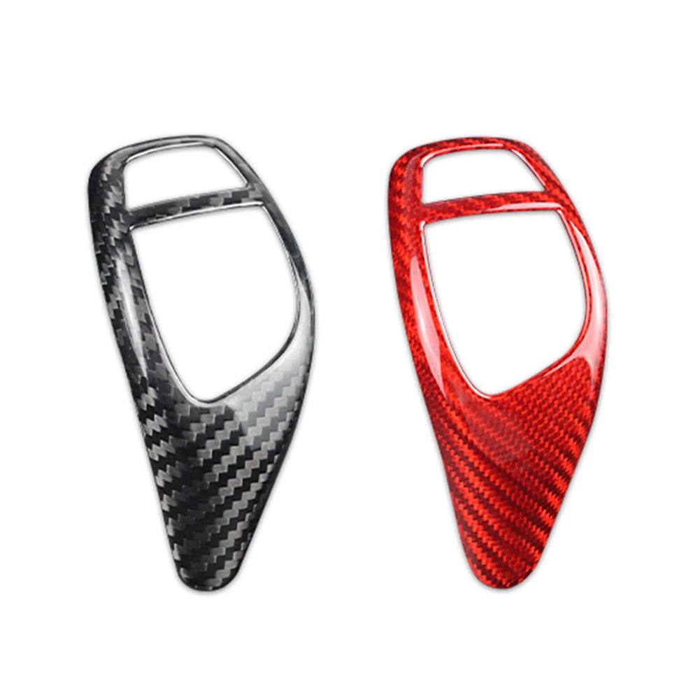 BMW Carbon Fiber Car Gear Shift Knob Cover Trim