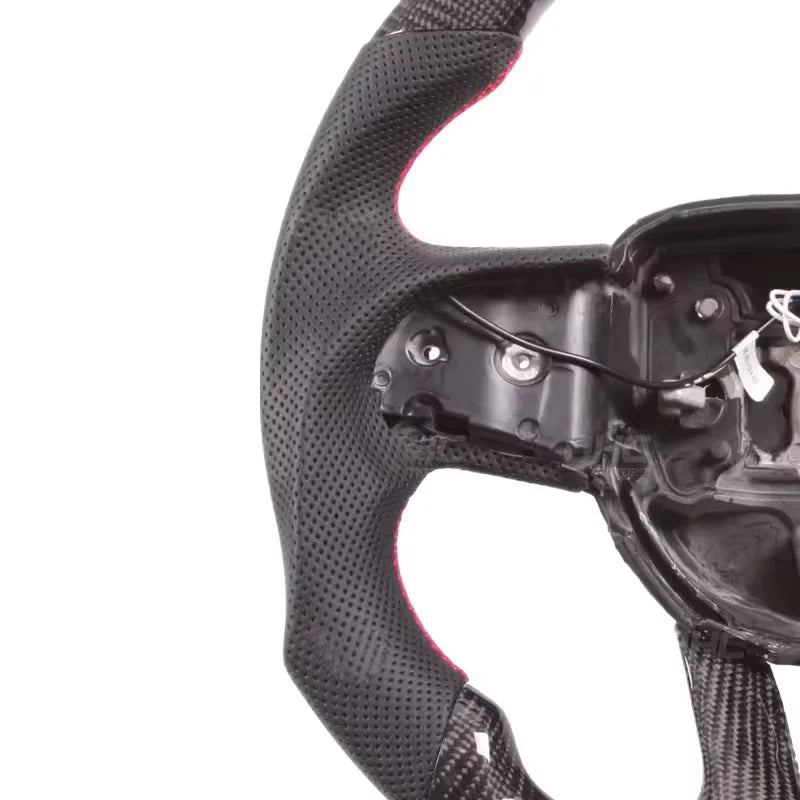 Dodge 2015+ LED Smart Real Carbon Fiber Steering Wheel