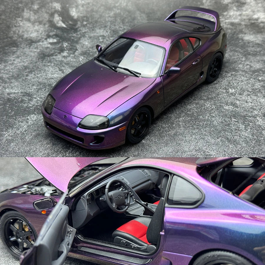 1:18 for Toyota A80 Supra Car model