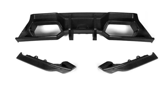 BMW M2 G87 Carbon Fiber Car Rear Bumper Diffuser Kit