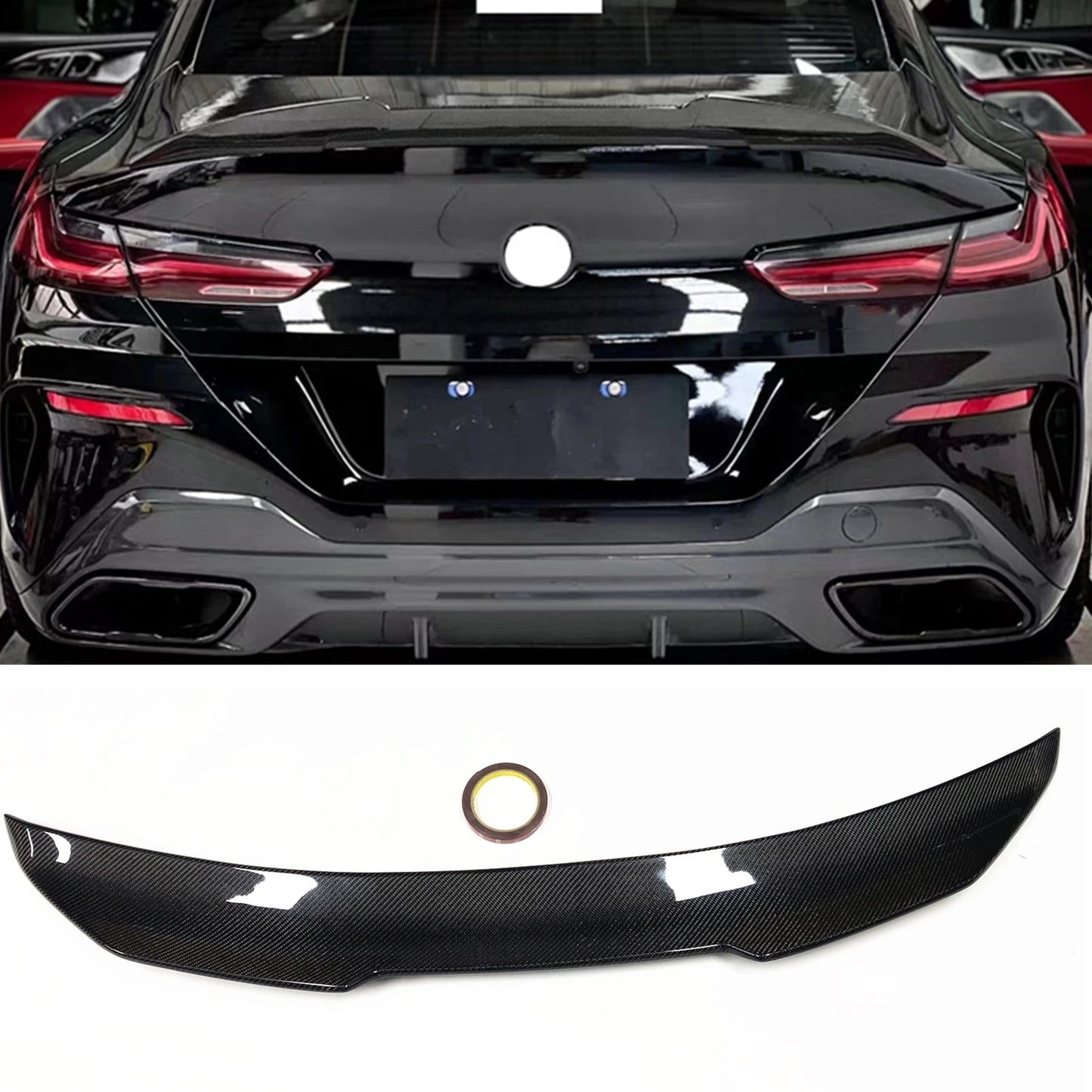 BMW 8 Series G15 F92 M8 Coupe 2019-23 Carbon Fiber Rear Trunk