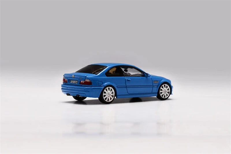 1:64 E46 M3 CSL Blue / Silver Diecast Model Car