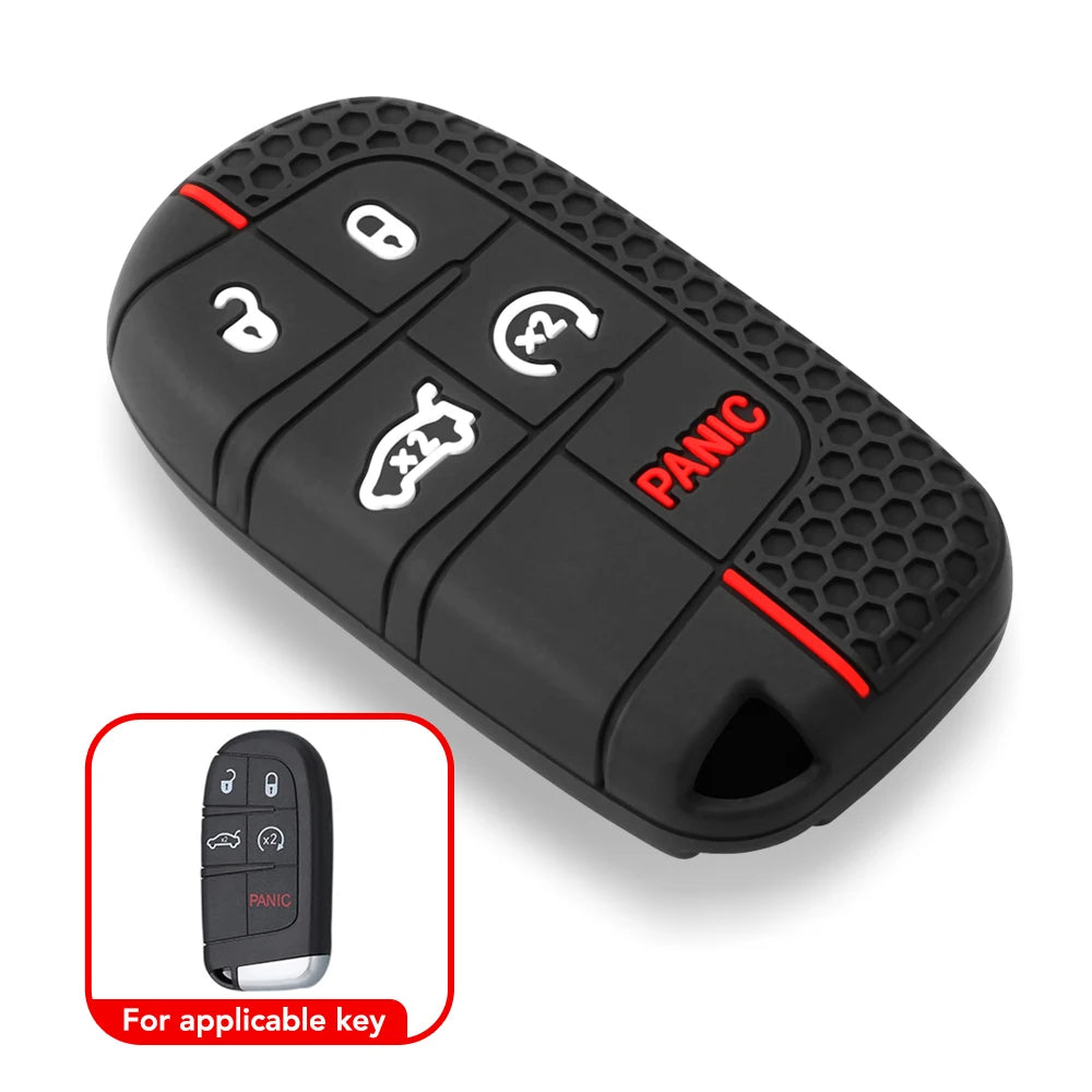 Dodge Silicone Car Key Cover Case